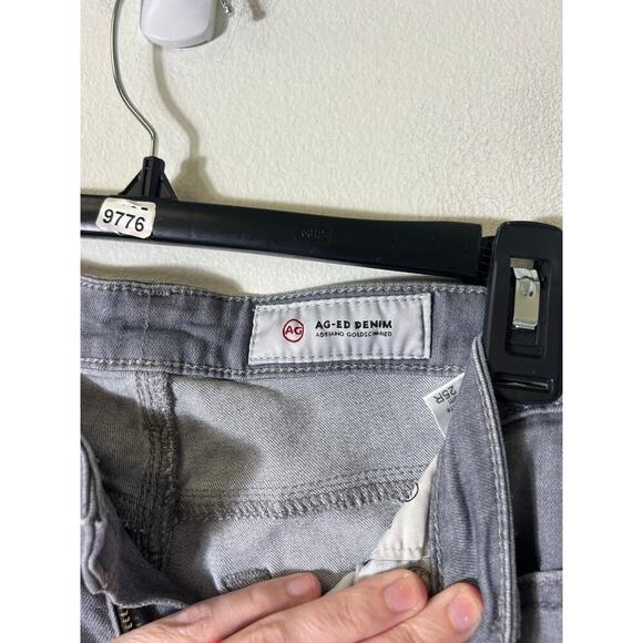 AG Super Skinny Ankle Legging Gray Denim Sz 25R - Picture 3 of 3